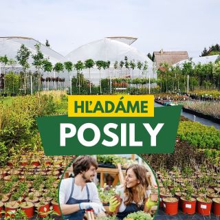 📢 HĽADÁME POSILU DO TÍMU! 🌱💪 Ak miluješ rastliny a hľadáš prácu v krásnom prostredí, máme pre teba skvelú príležitosť! 🌿✨...